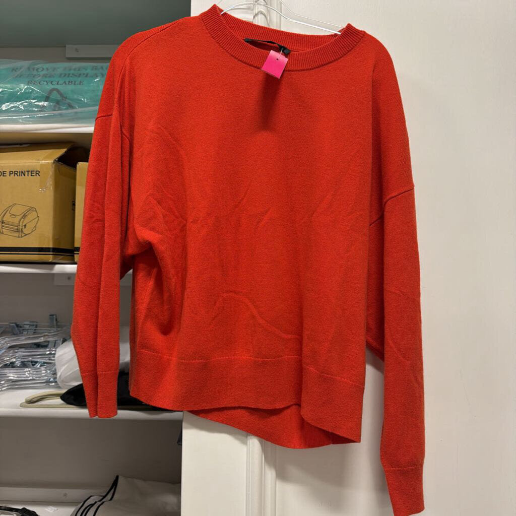 Orange Cashmere Sweater