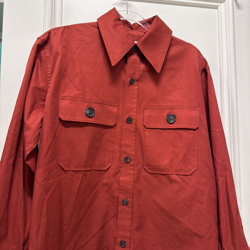 2023 Red Cotton Shirt