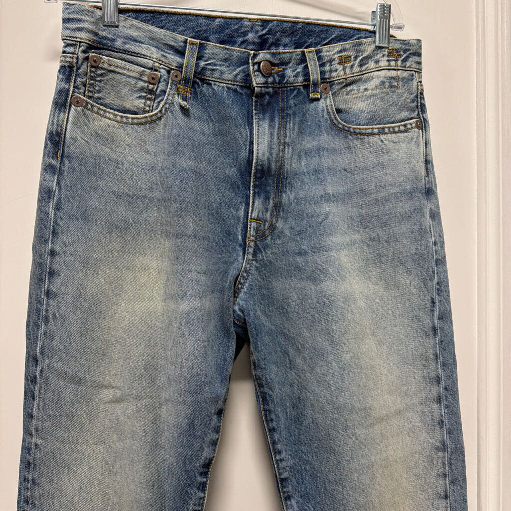 Blue Denim Boyfriend Jeans