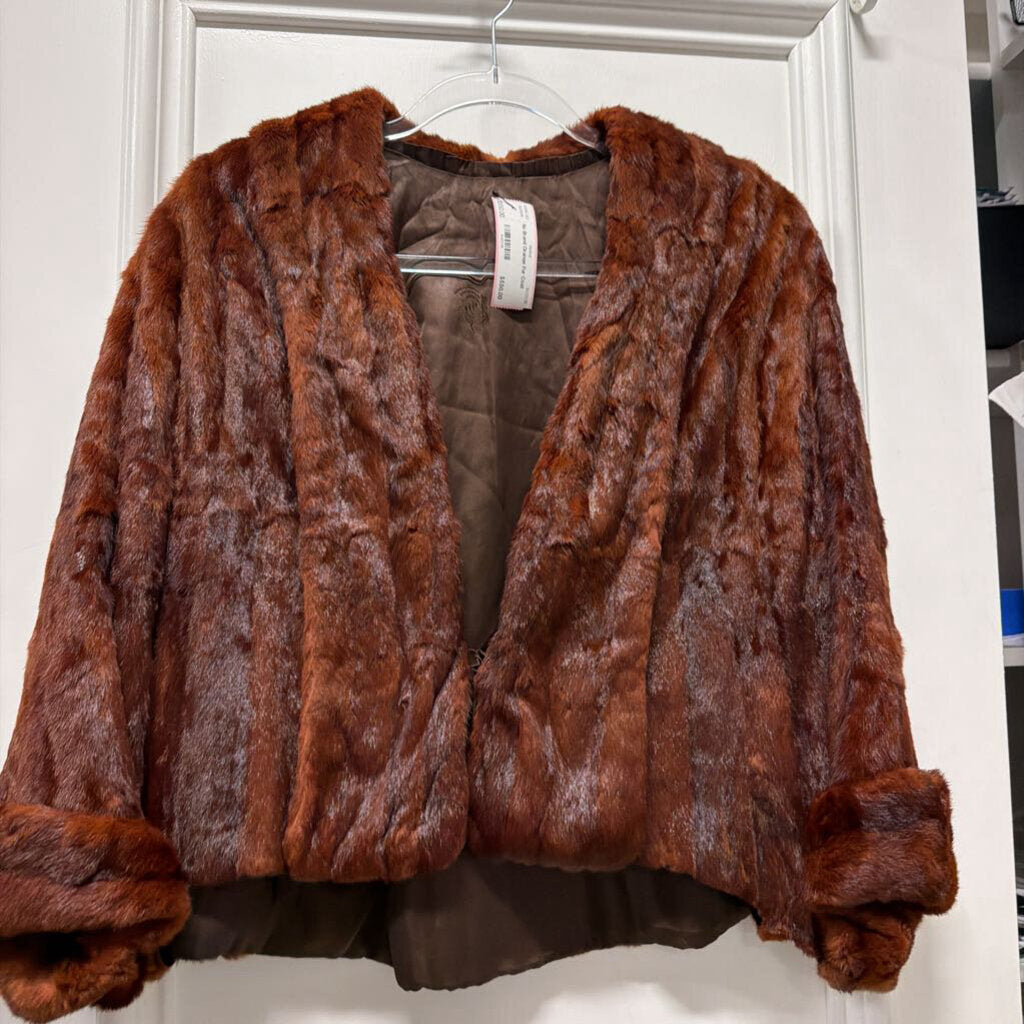 Orange Fur Coat