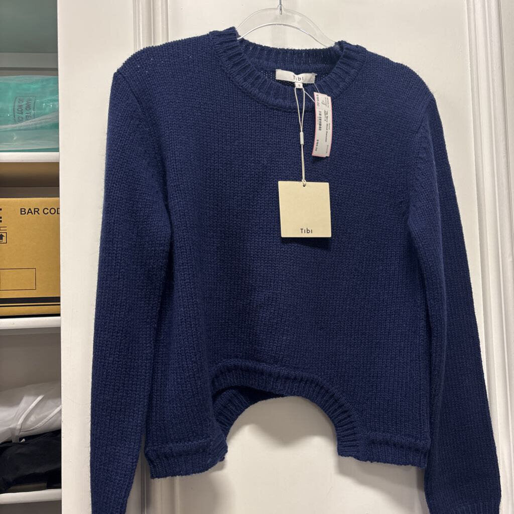 Navy Wool Sweater (NWT)