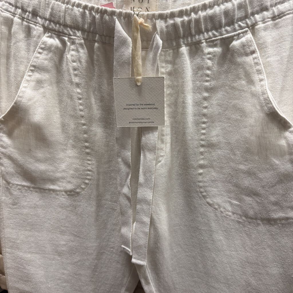 White Linen Jogger (NWT)