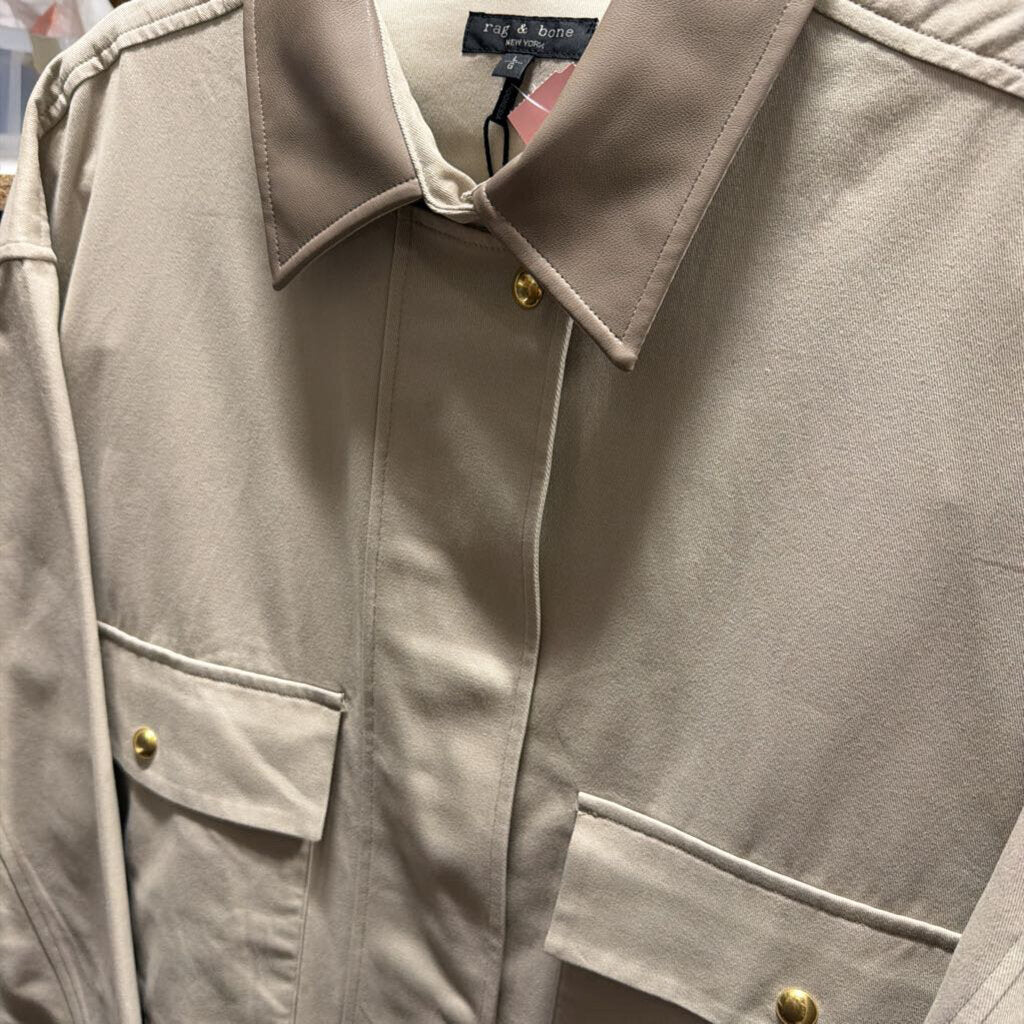 Gray Cotton Jacket (NWT $498)