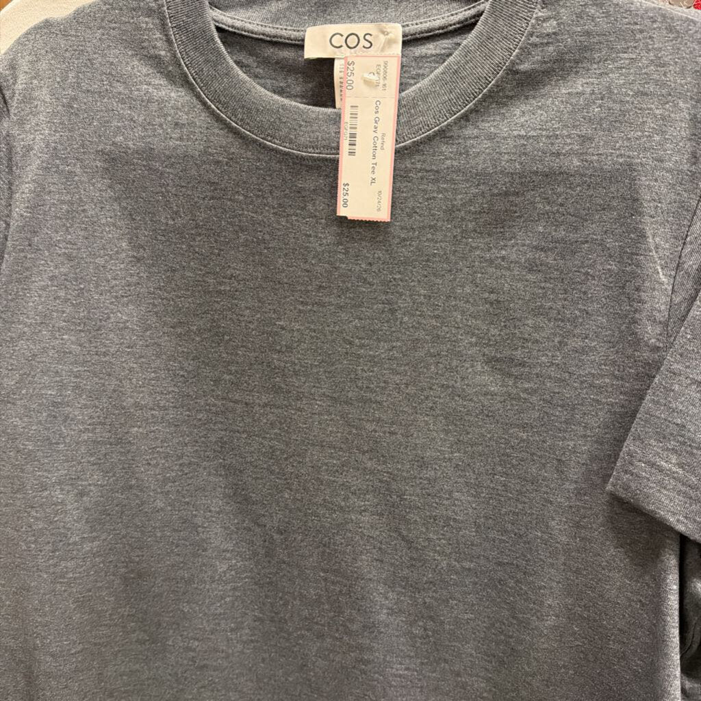 Gray Cotton Tee