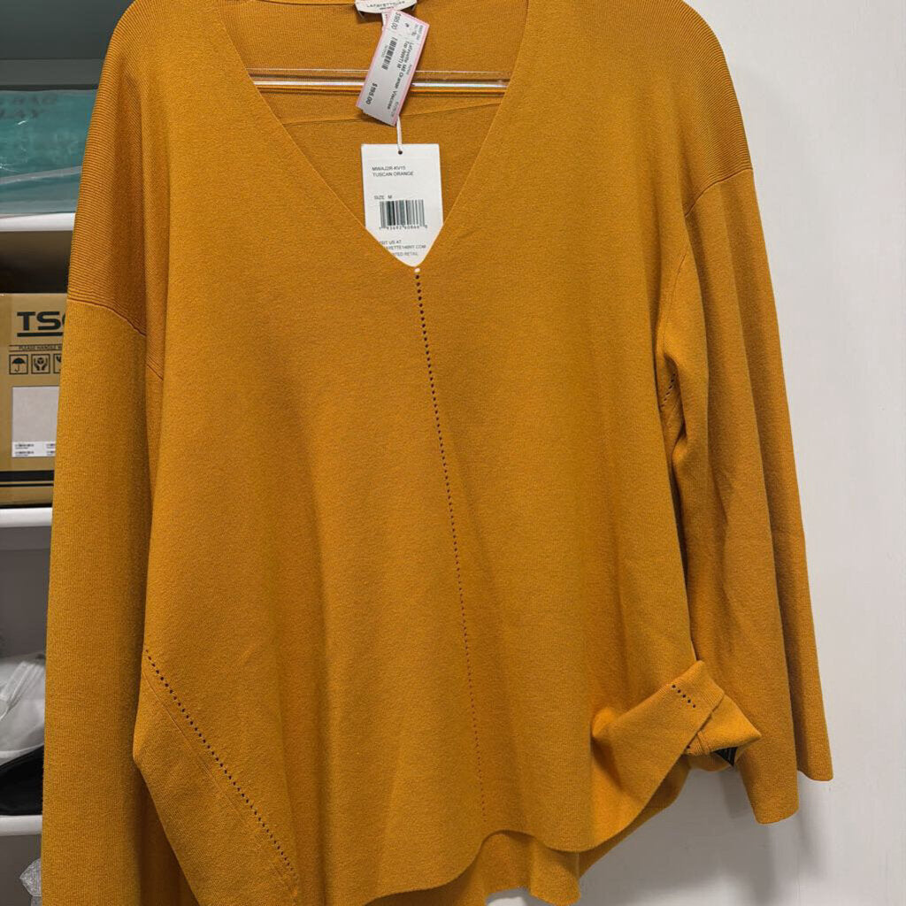 Orange Viscose Top (NWT)