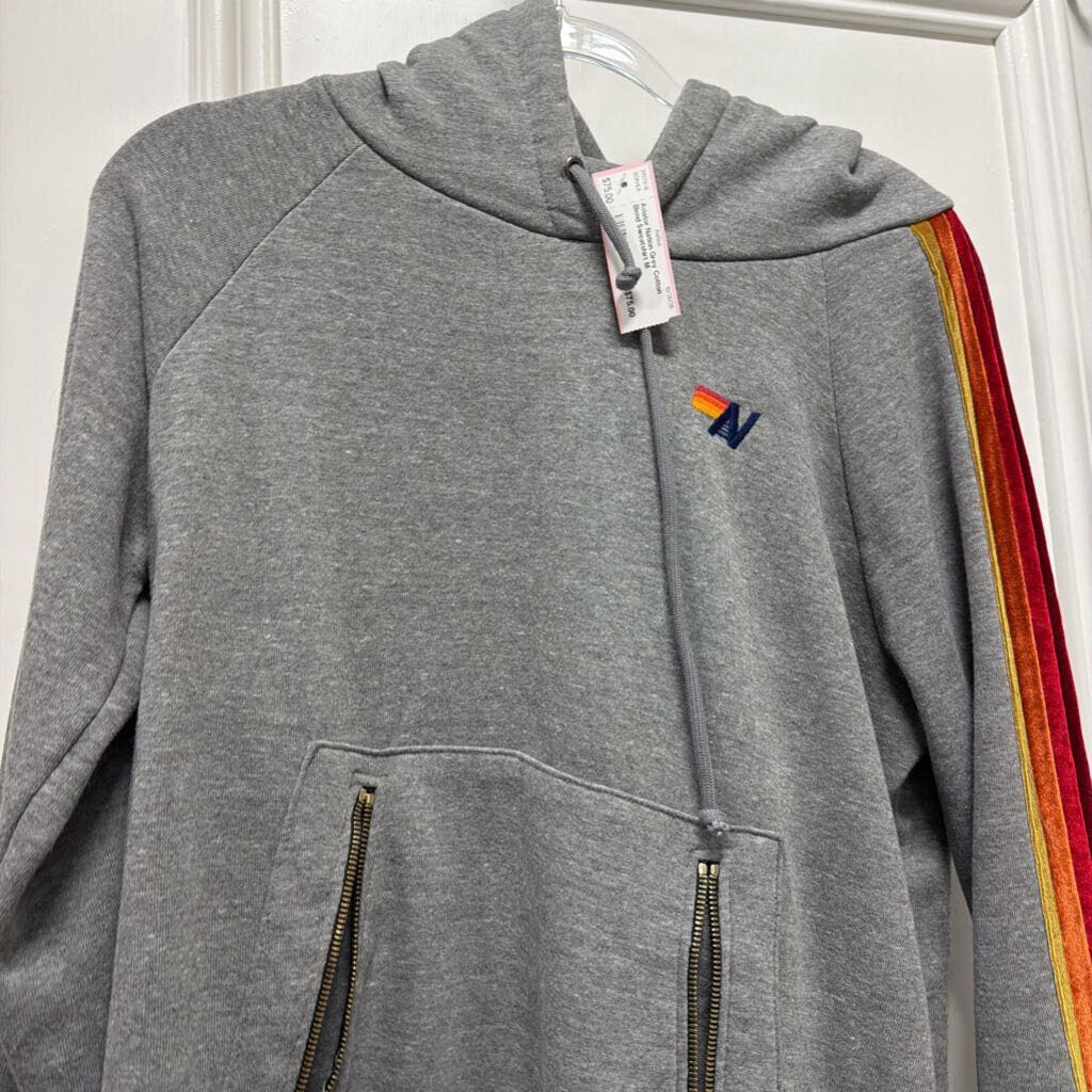 Grey Cotton Blend Sweatshirt