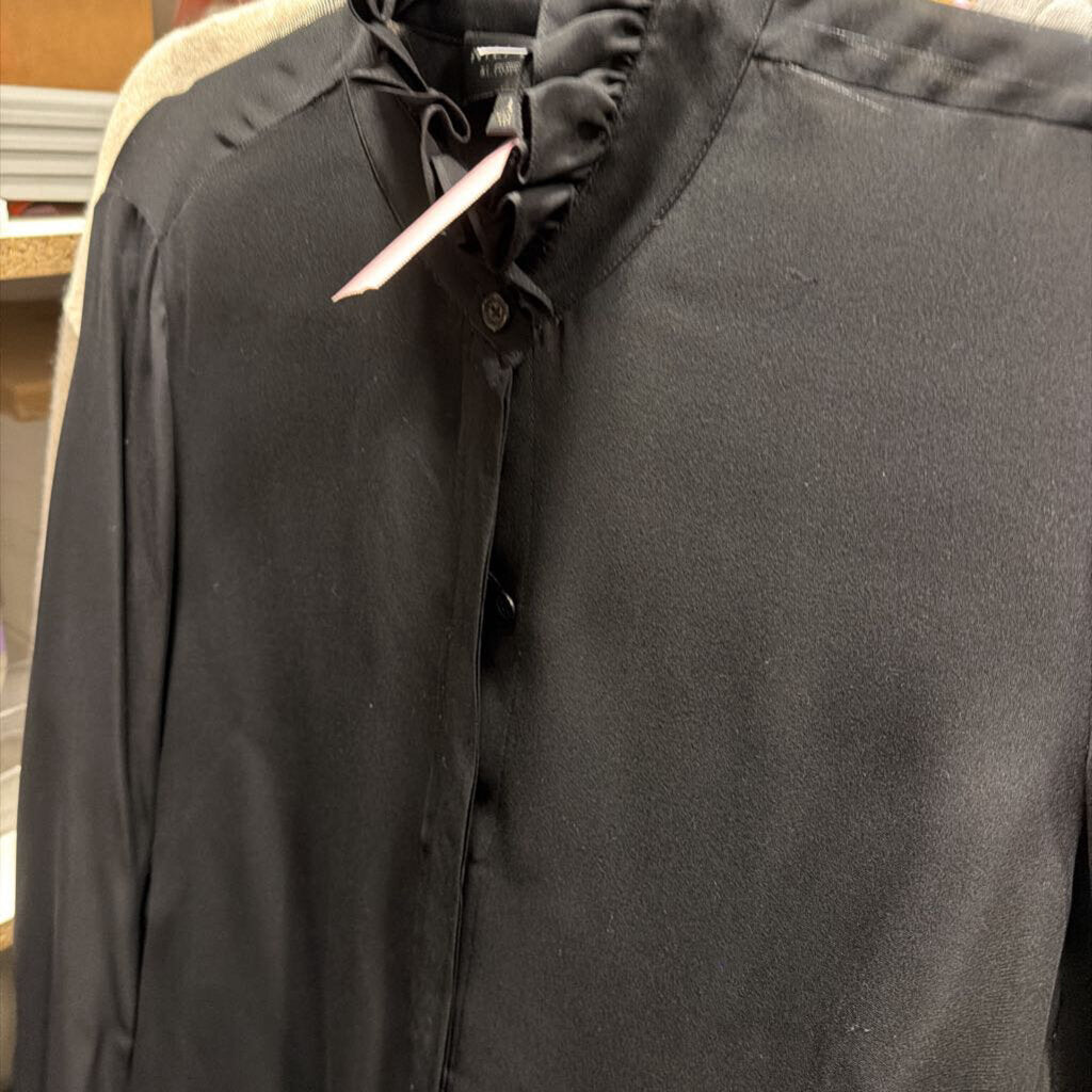 Black Silk Shirt