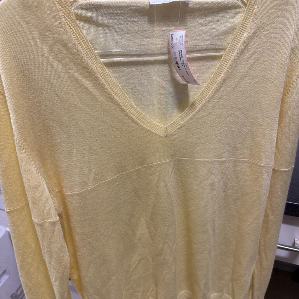 Yellow V-Neck Sweater, 54