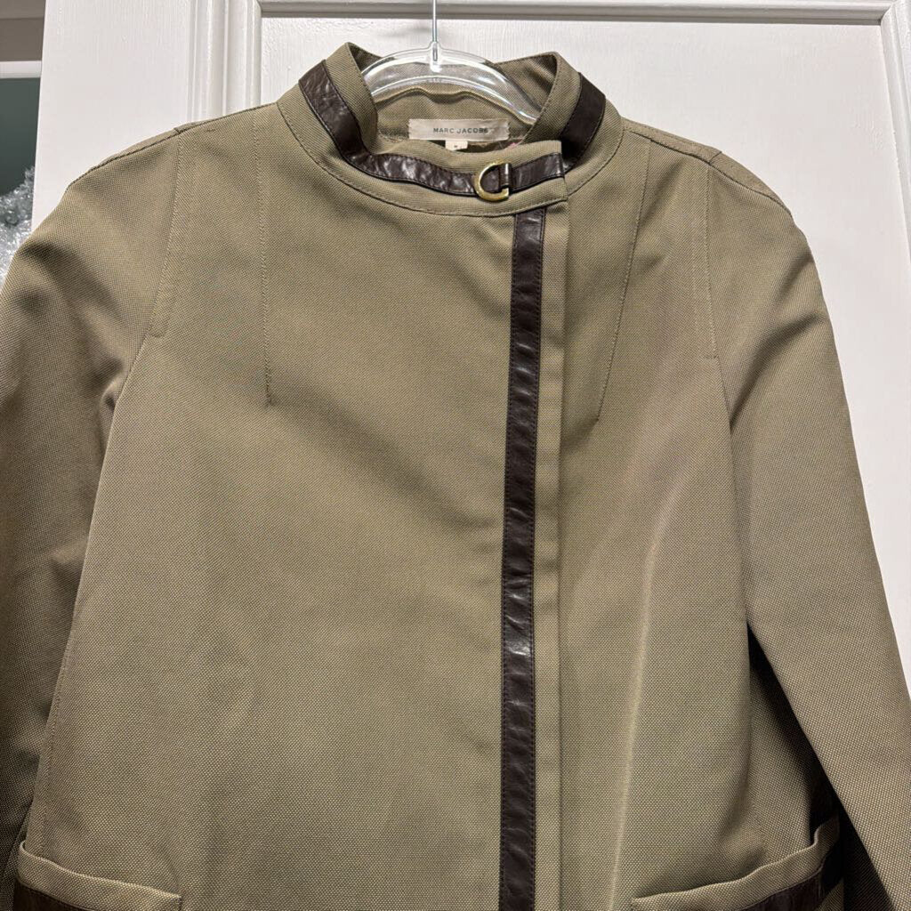 Vintage Tan Cotton/Poly Twill Jacket