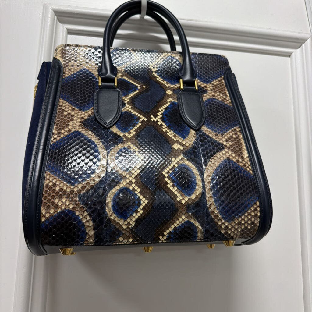 Blue Python/Snakeskin Bag (est 1750)
