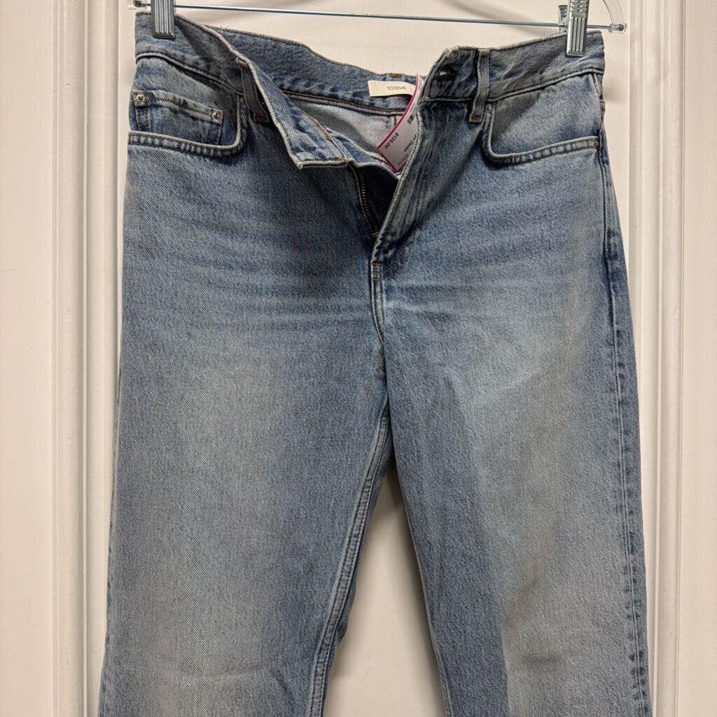 Blue Stright Denim Jean