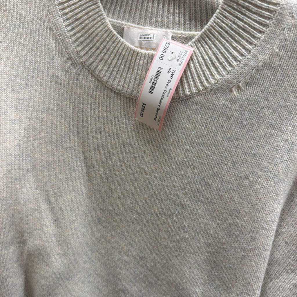 Grey Cashmere Sweater