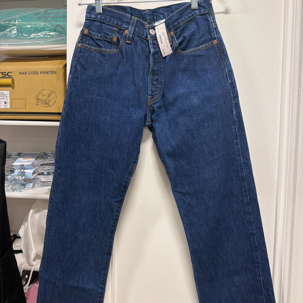 Dark Blue 501 Jeans