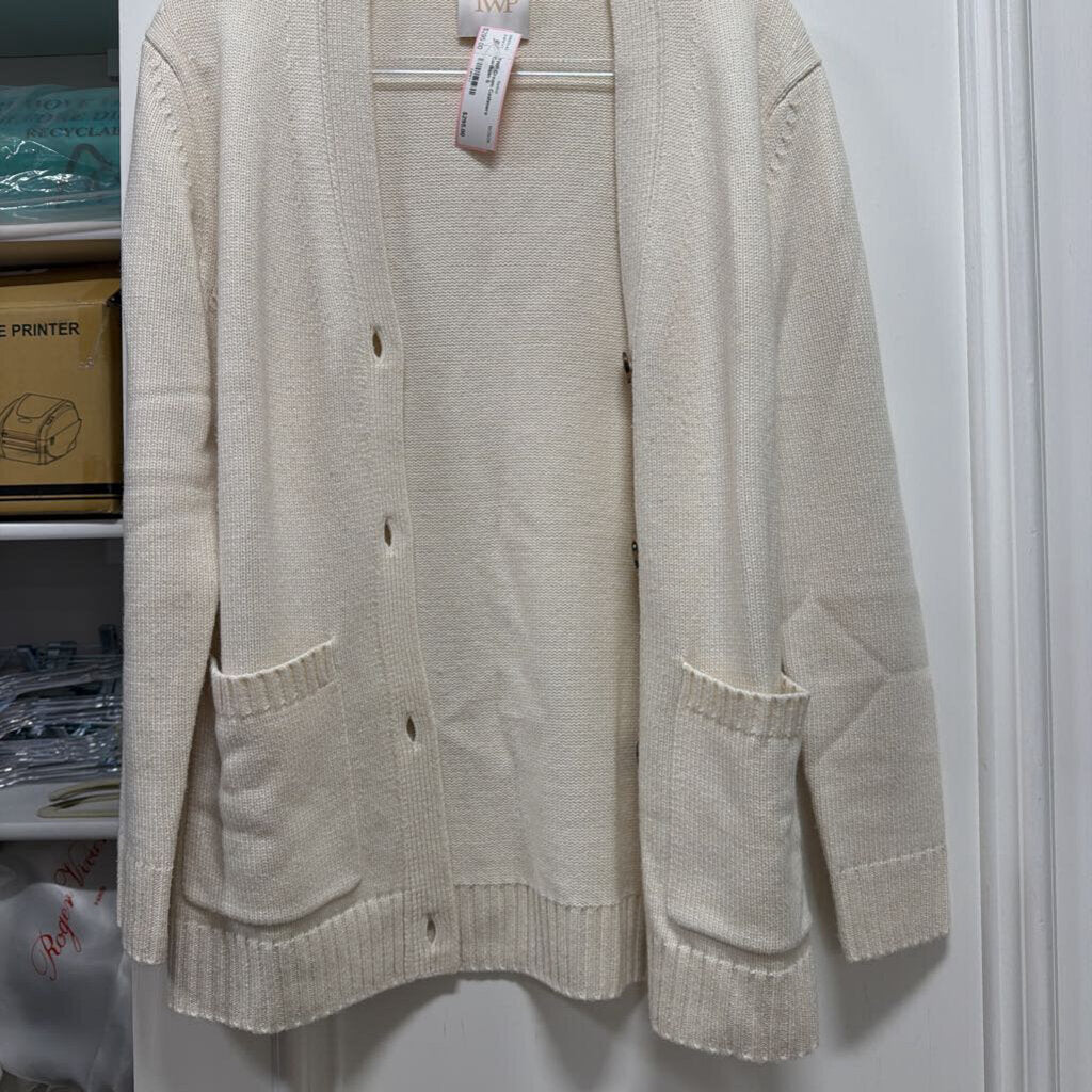 Cream Cashmere Cardigan