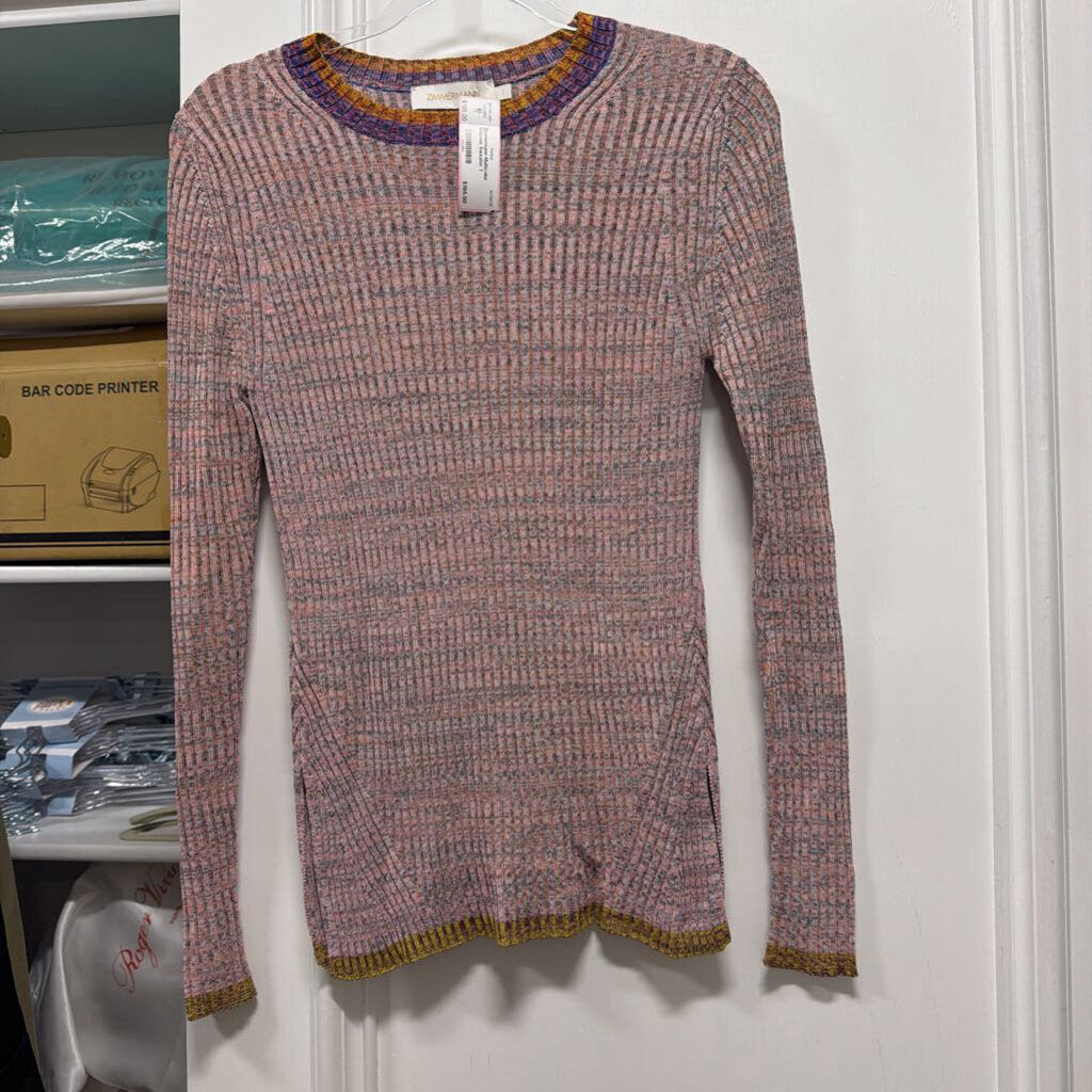 Multicolor Viscose Sweater