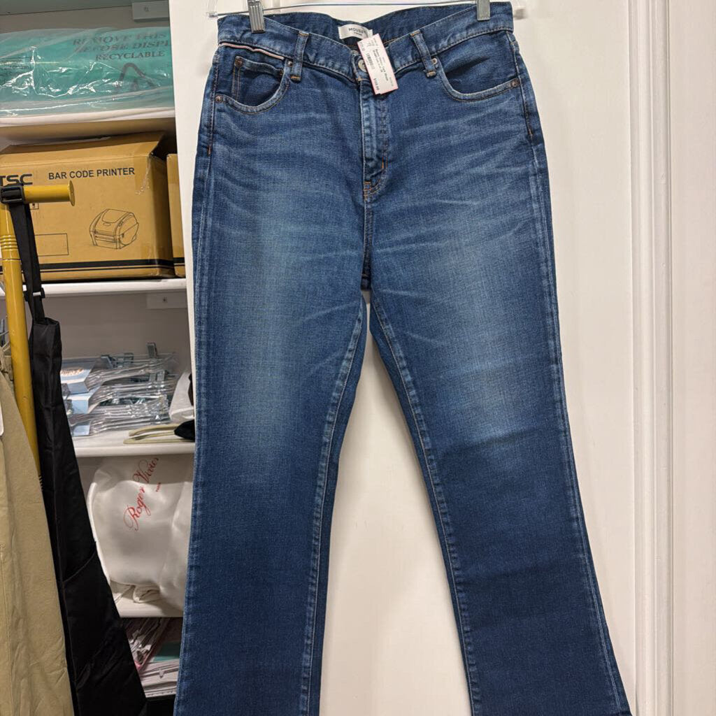 Dark Wash Straight Leg Jean