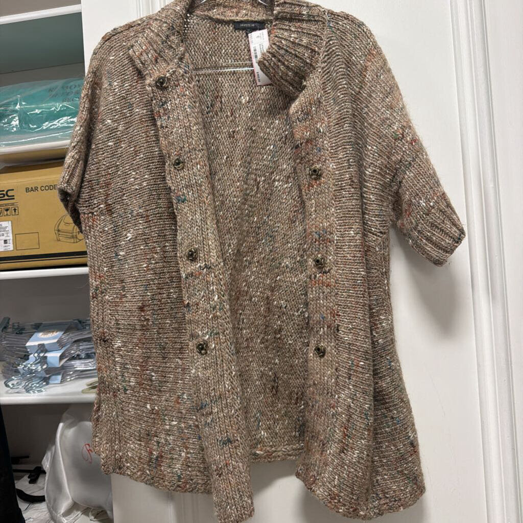 Taupe/Multi Wool/Alpaca Cardigan