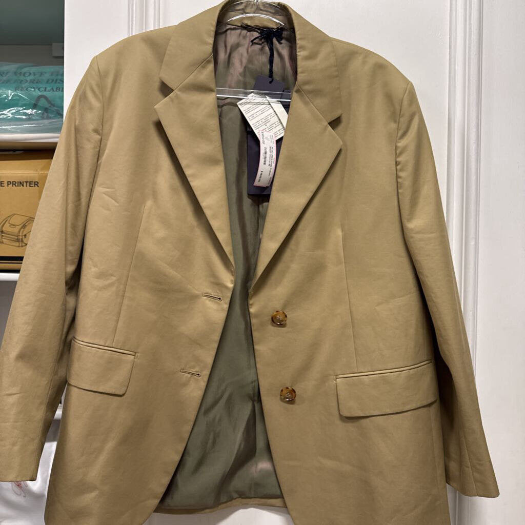 2024 Khaki Cotton Blazer (men's)