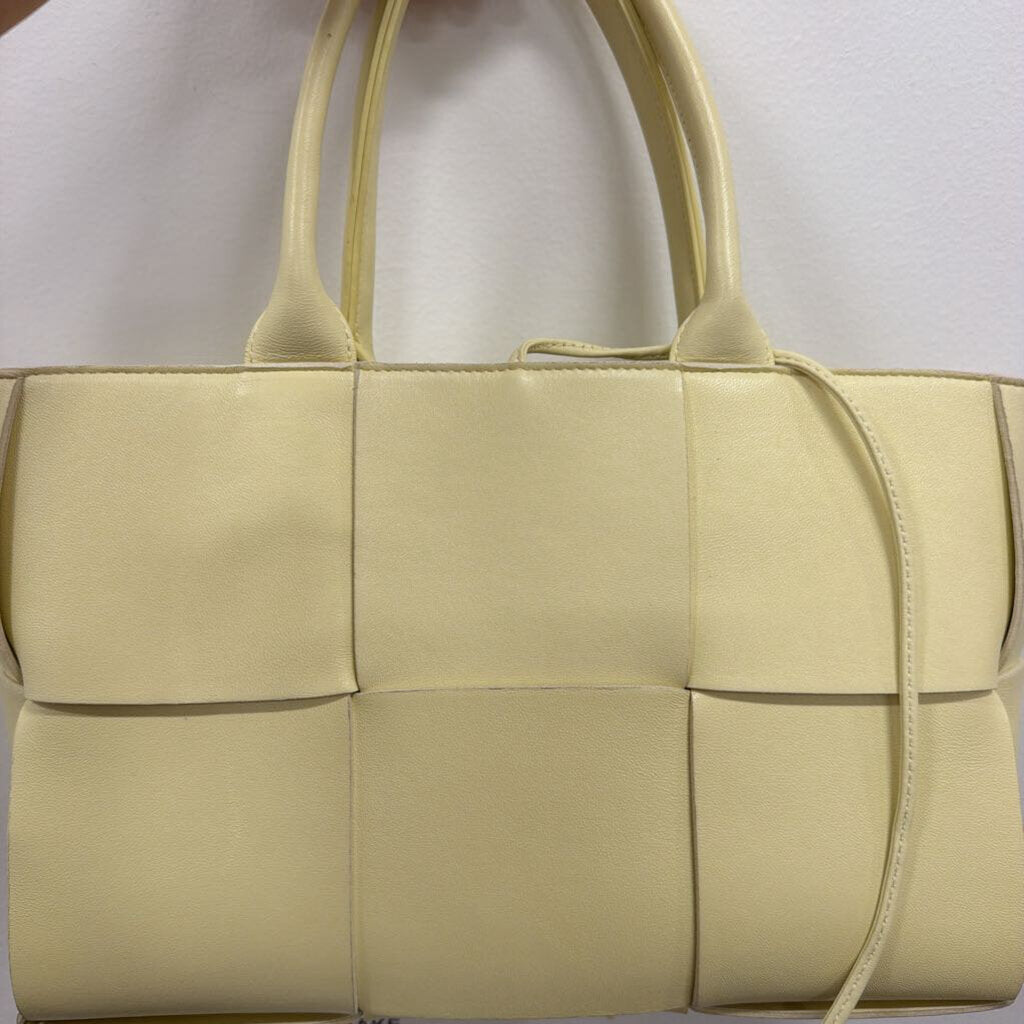 Bottega Veneta Butter Yellow Small Arco Tote