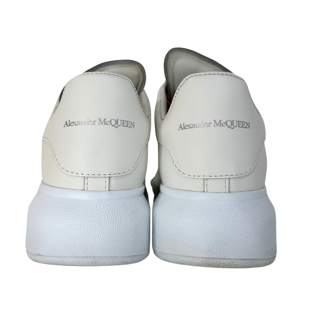 Alexander McQueen White Leather Sneakers, 37