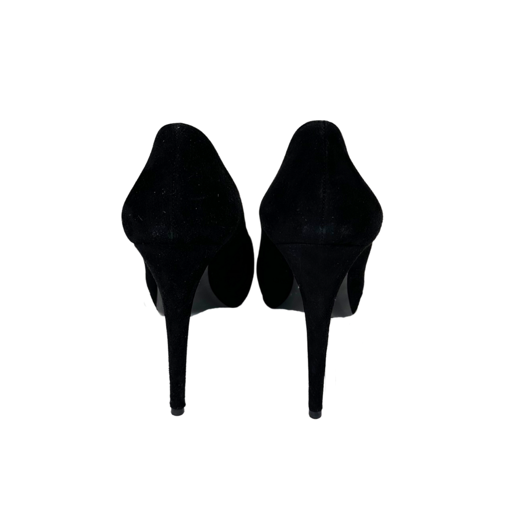 Prada Black Velvet High Heel, 38