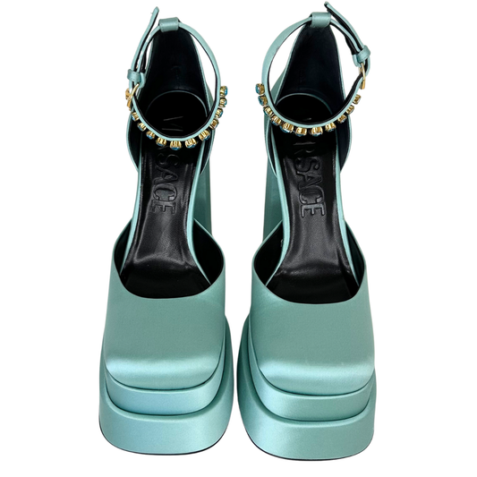 Sea Green Platform Shoes