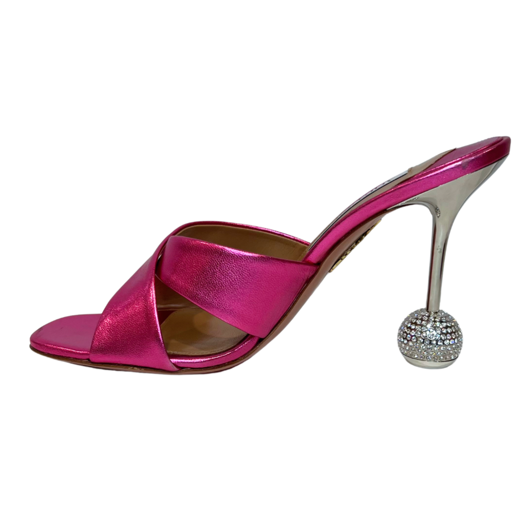 Altuzarra Pink Disco Ball Heel, 38.5