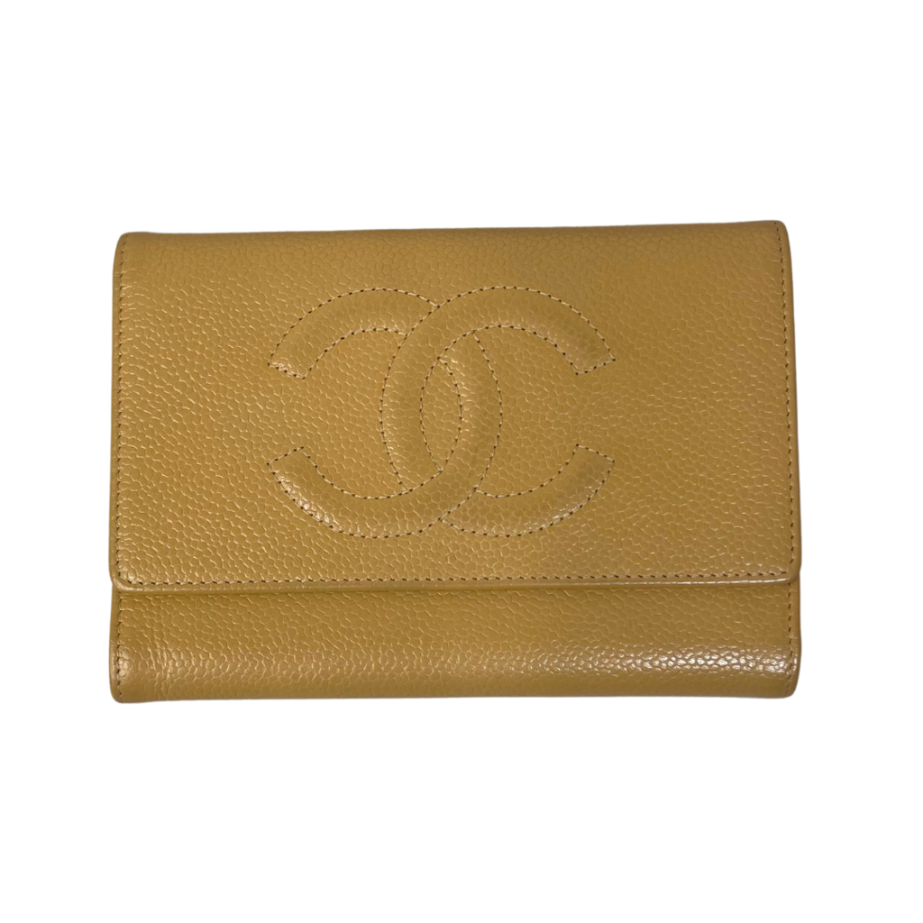 Chanel Camel CC Wallet