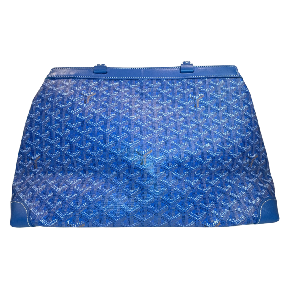 Goyard Blue Bella Chasse Tote Bag