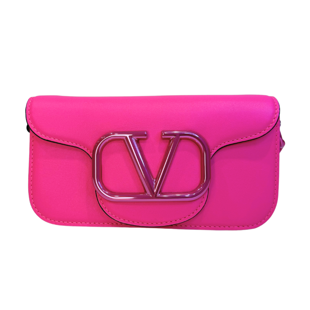 Valentino Pink Tonal Garavani Loco Flap