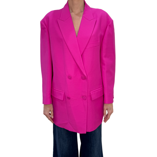 Valentino Oversized Pink Blazer