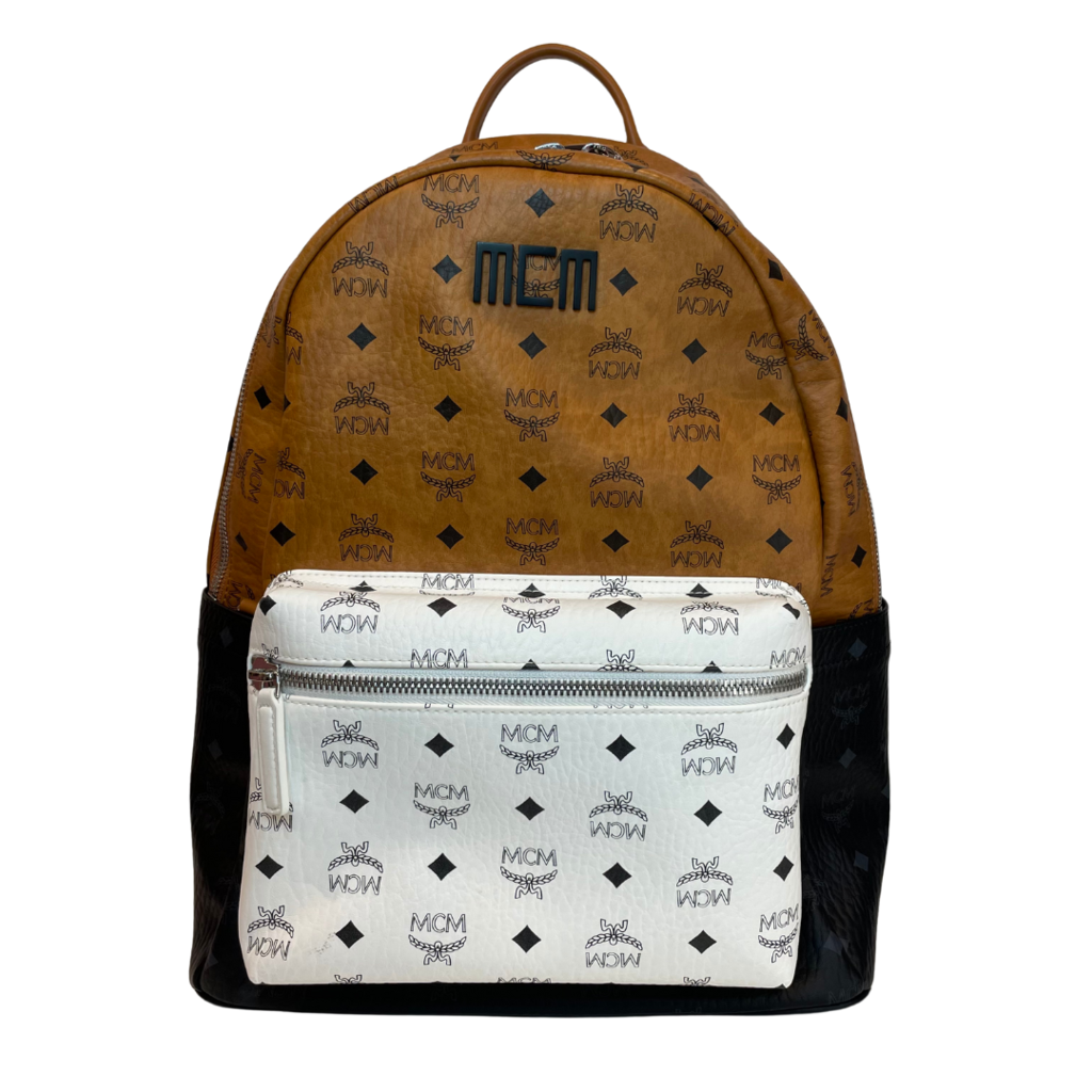 MCM Tri Color Backpack