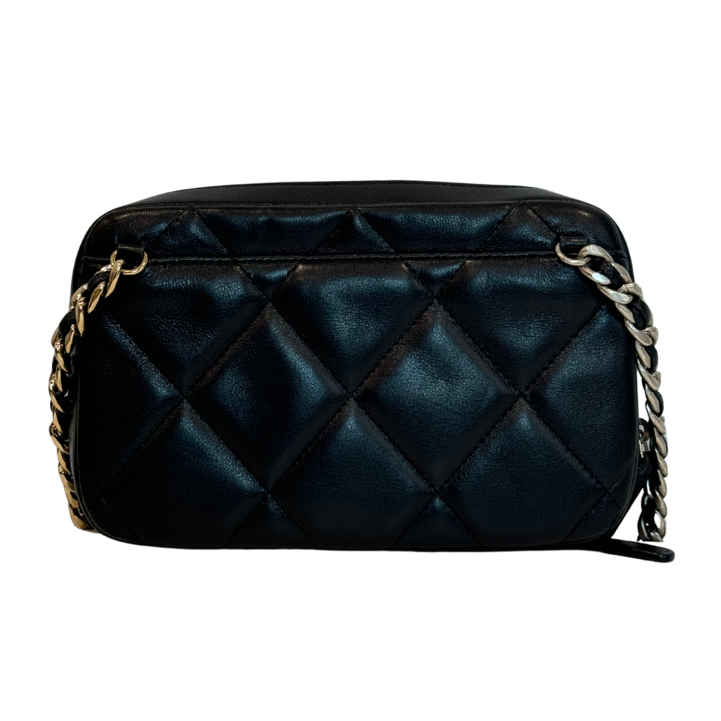 Chanel 19 Black Quilted Calfskin Crossbody 2022