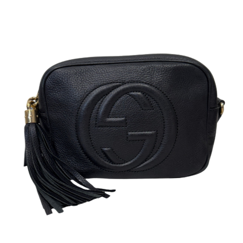 Gucci Black Soho Disco Bag (Retail 1,490)