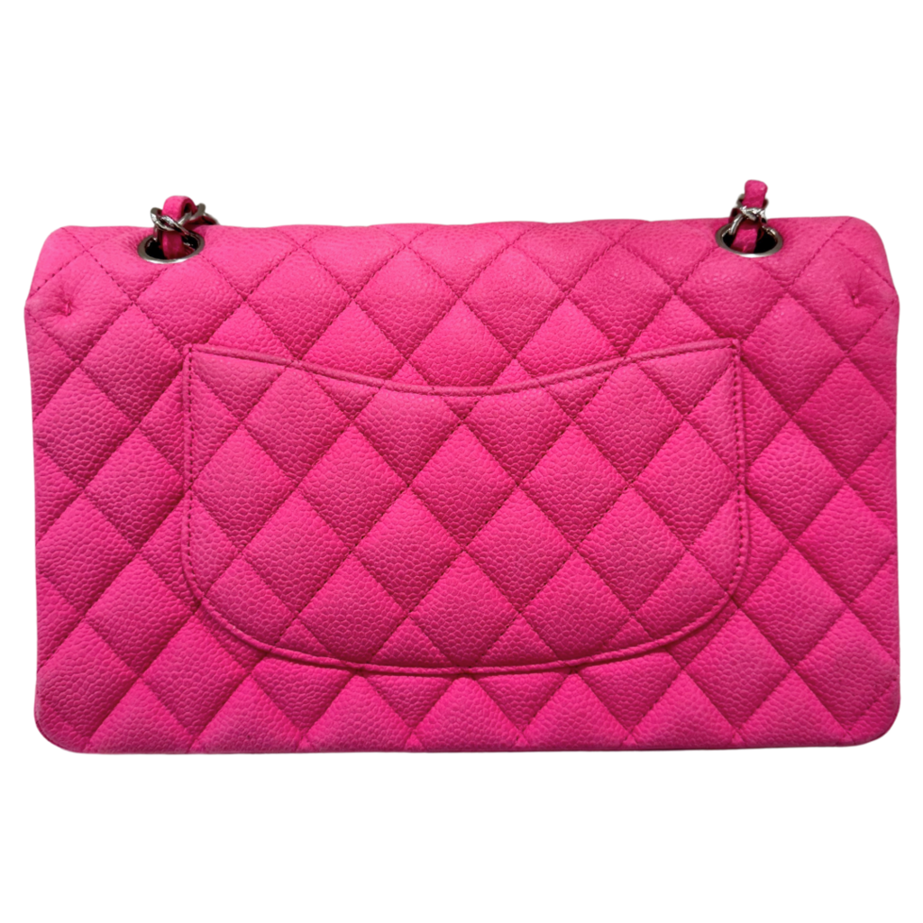 Chanel Matte Pink Caviar Medium Double Flap