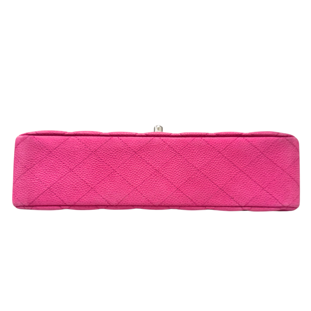 Chanel Matte Pink Caviar Medium Double Flap