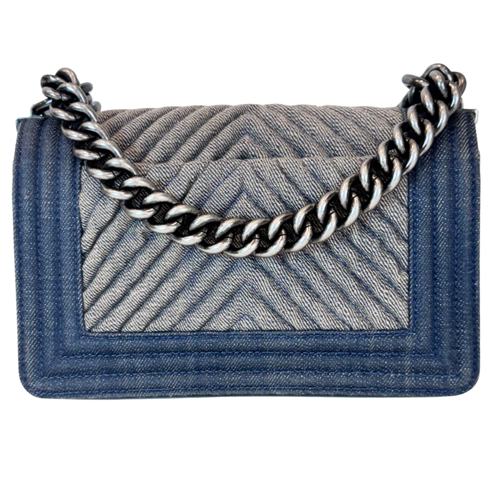 Chanel Denim LeBoy Bag Small