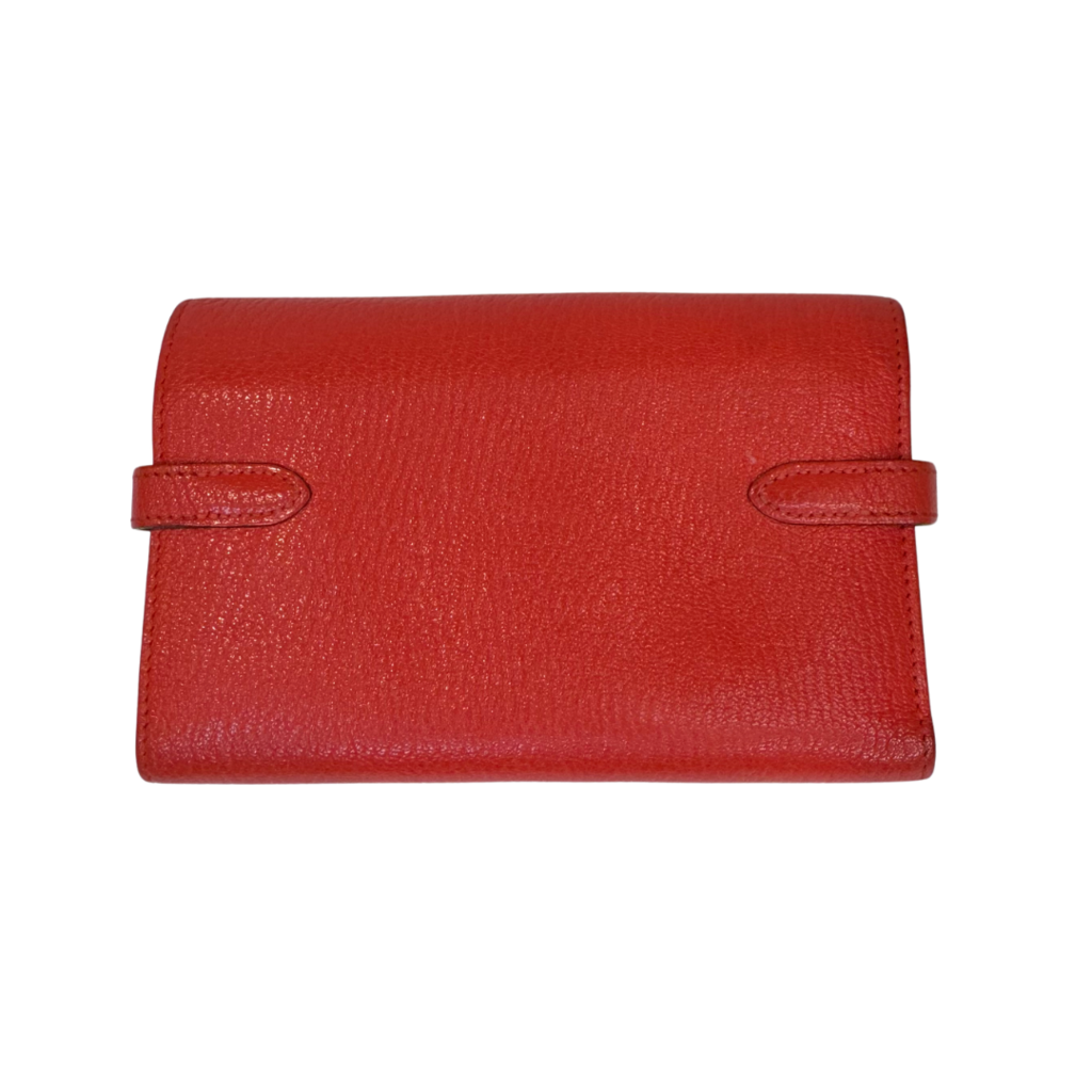 Hermes Red Kelly Wallet