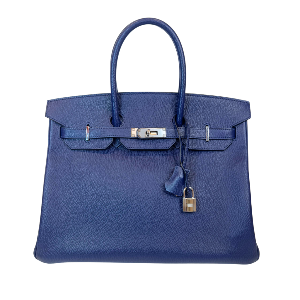 Hermes Bleu Saphir Epsom Birkin 35CM PHW