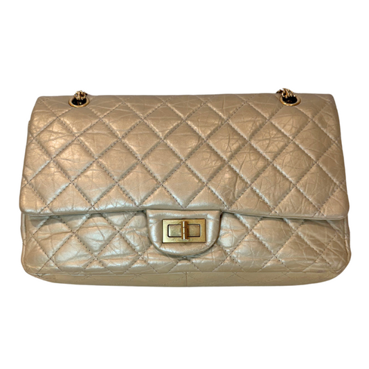 Chanel Gold Leather Reissue Flap Bag