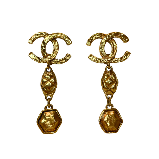 Coco Mark Gold Earrings