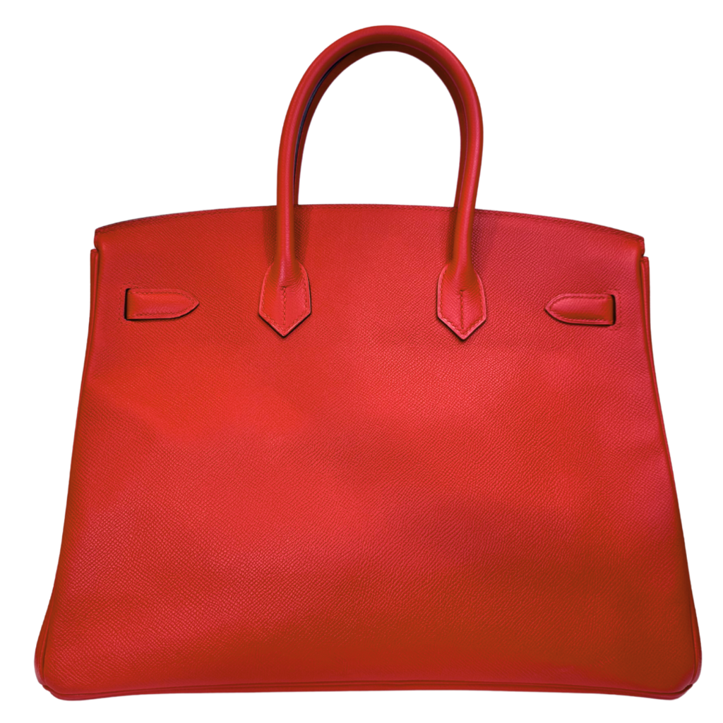 Hermes Birkin Rouge Casaque SHW 35CM 2014 Bright Red