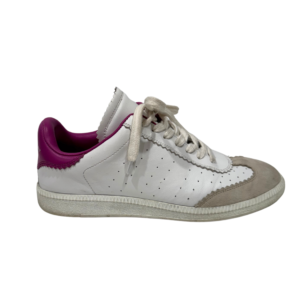 Isabel Marant Pink and White Sneakers, 36.5