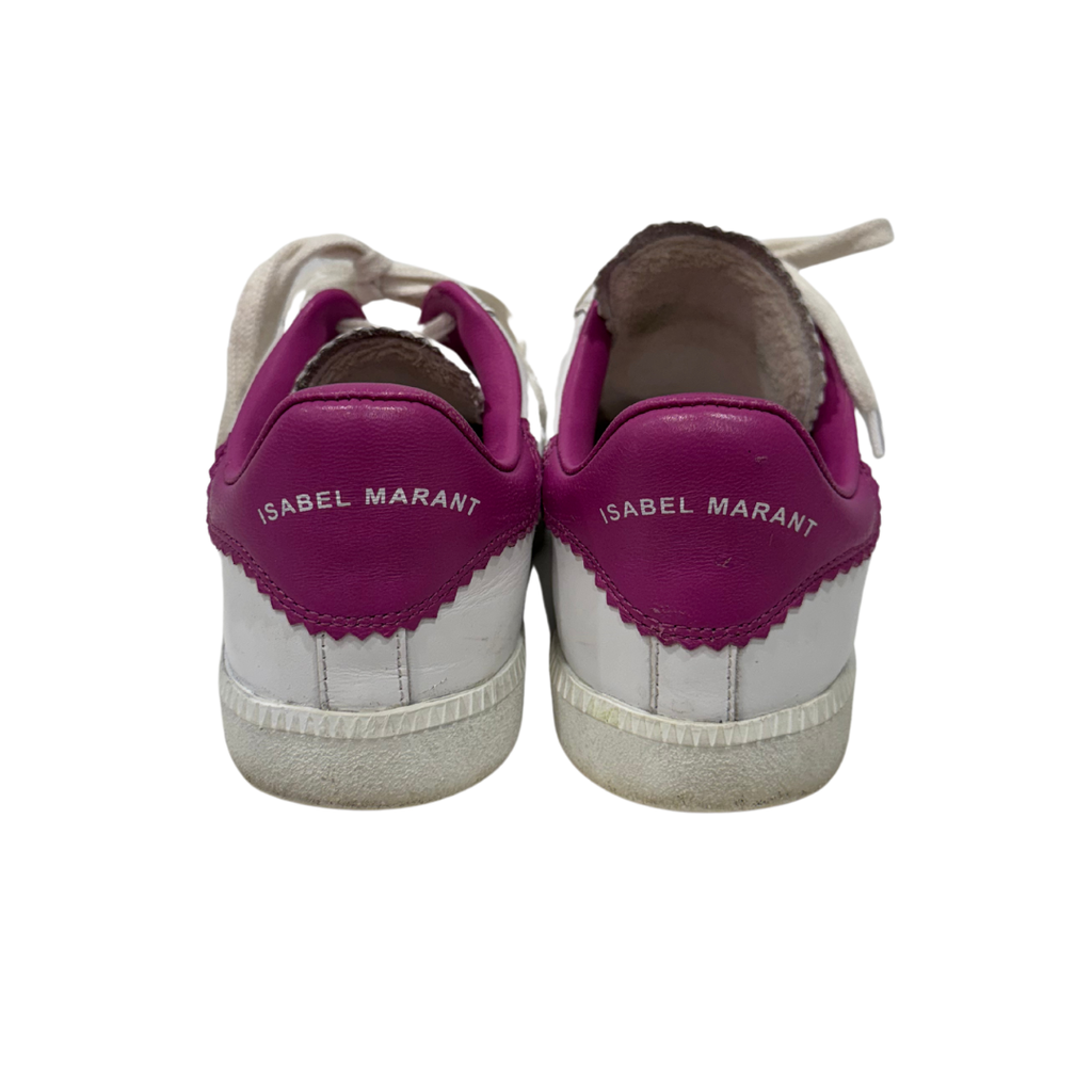 Isabel Marant Pink and White Sneakers, 36.5