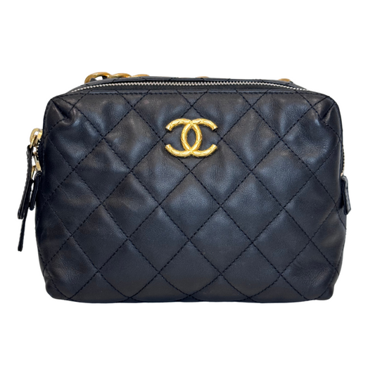 Chanel Black Mini Bowling Bag