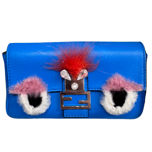 Fendi Blue Monster Bag