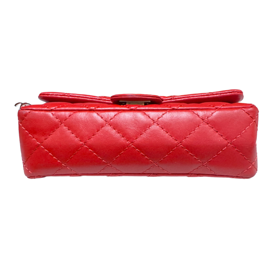 Chanel Red Quilted Reissue Belt Bag