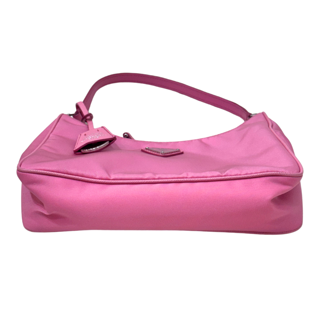 Prada Pink Re-Edition Hobo