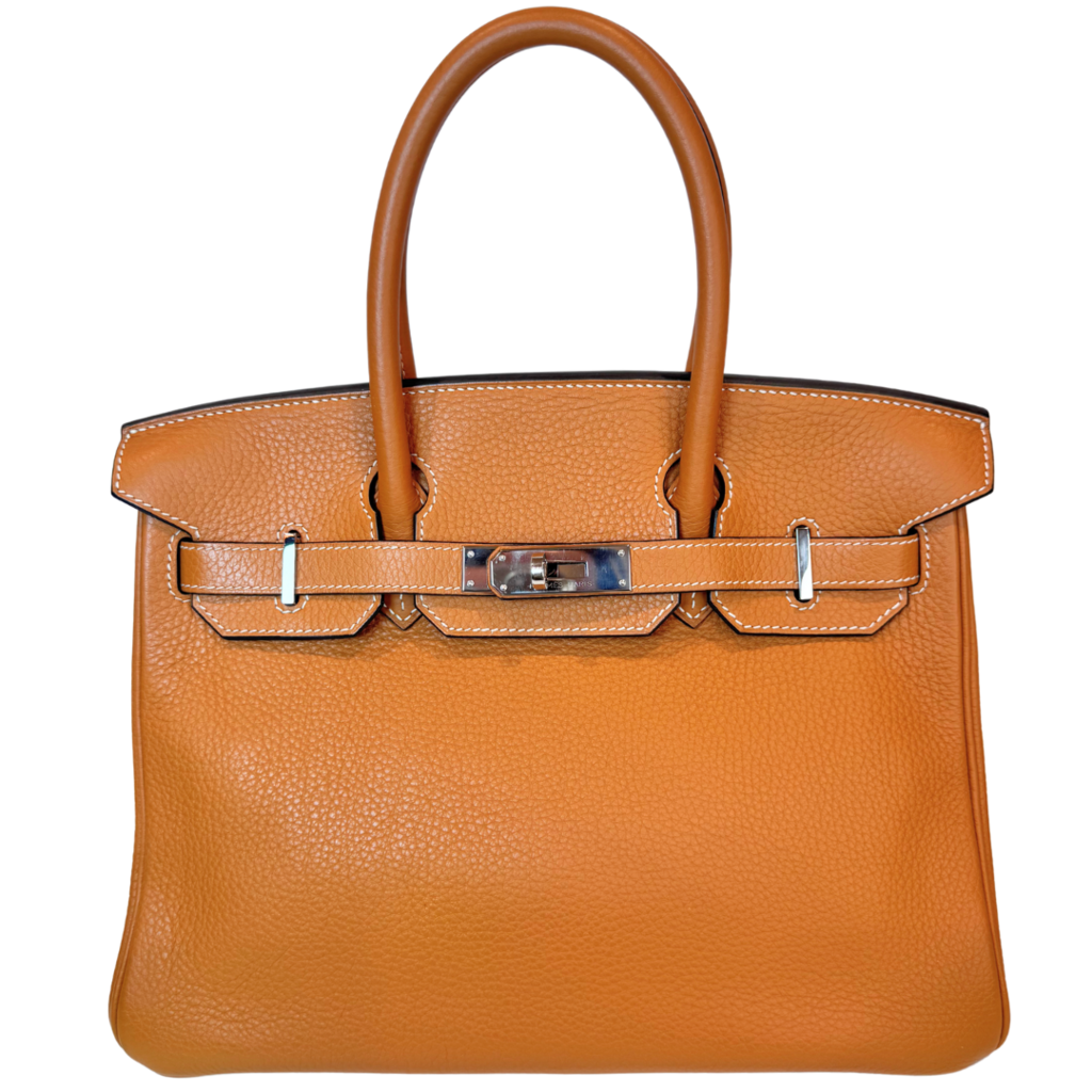 Hermes Birkin Carmel Retourne Paladium HW 30