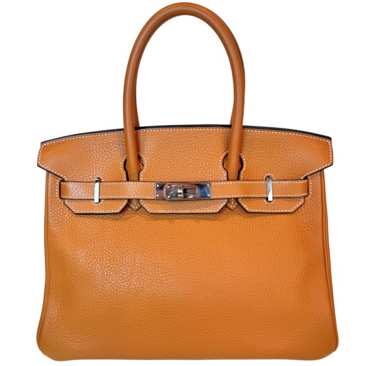 Hermes Birkin Carmel Retourne Paladium HW 30